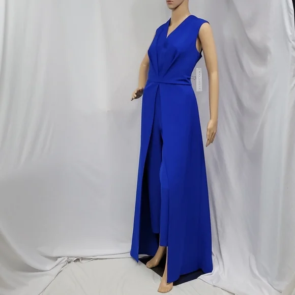 KAY Unger Sleeveless V Neck Jumpsuit